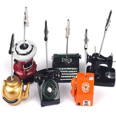 올바잉 엔틱 인테리어 소품 엽서꽂이, 타자기