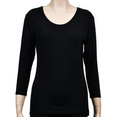 제삼오스토어 자연섬유 여성 8부 내의 상의 임산부 원피스 겨울 오가닉