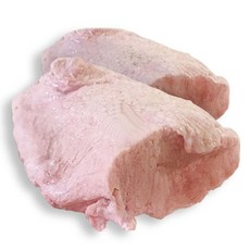 [행복미트] 국내산 돼지유통 한돈 가슴살 돼지젖통 특수부위 1kg 구이용 수육용 [당일발송], 1개