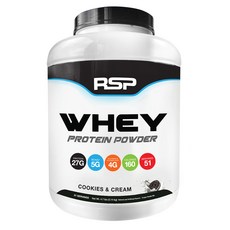 RSP RSP 乳清蛋白粉巧克力, 餅乾和奶油, 1入, 2.14公斤