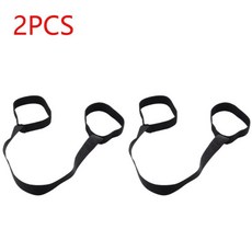 요가 매트 스트랩 벨트 휴대용 조절 스포츠 슬링 숄더 캐리 운동 스트레칭 피트니스 탄성, 1개, 2. 2 PCS Yoga Mat Strap