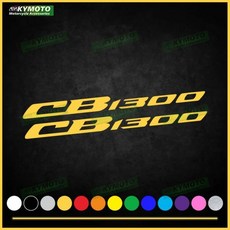 오토바이 데칼 페어링 윈드 실드 장식 헬멧 탱크 엔진 스티커, 8. CB1300-004, D. 2pcs x 16cm
