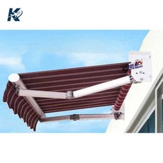 접이식 어닝 차양막 창고 농막 창문 캐노피 테라스 수박 방수, A. 2x1.5m