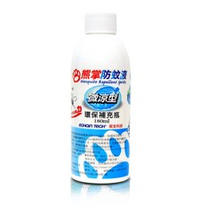 ECHAIN TECH 熊掌防蚊液 強效型 小黑蚊專用 PMD配方, 1個, 微涼補充瓶180ML