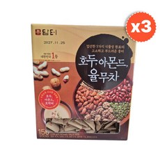 담터 호두 아몬드 율무차 스틱형, 18g, 150개입, 3박스