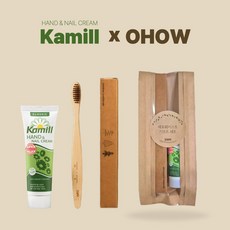 오하우 카밀 핸드크림 기프트세트 핸드크림1+대나무칫솔1, 1개