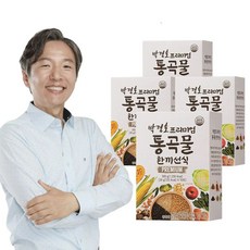 박경호 프리미엄 통곡물 한끼선식 식사대용 영양간식, 4박스, 300g