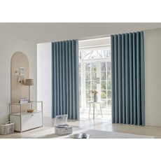 커튼명장 시그니처 암막커튼 형상기억 맞춤제작 레일포함 풀세트 3일출고 설치서비스