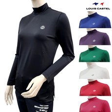 루이까스텔 여성 가을 겨울 8컬러 기본 솔리드 터틀 반목 긴팔 이너 티셔츠 7LETS901