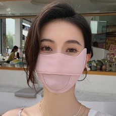 冰絲防曬面罩女夏薄款防紫外線全臉護眼角面罩涼感透氣開車臉基尼