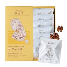 유밀가 수제 꿀 호두정과 30g 6개입 1세트, 1개, 180g