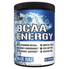 EVLUTION Nutrition BCAA 能量 藍莓覆盆子, 1個, 270g