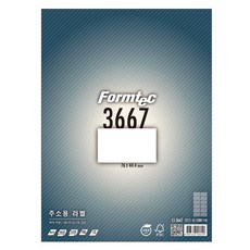 주소용 라벨(12칸/100매/LS-3667/폼텍)