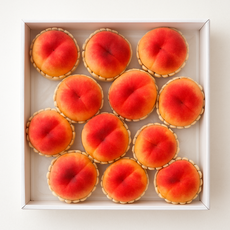 마이팜 당도선별 프리미엄 고당도 딱딱이 복숭아, 1개, 2kg 로얄과(6~7과)