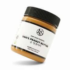 2개 순 땅콩버터 무첨가 100% 크리미 300g + 크런치 300g 총 2통