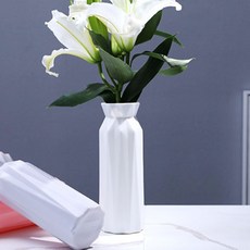 쌍문상회 지금 필요한 장미꽃병 봄맞이인테리어 꽃병 백합꽃병 봄인테리어 안개꽃병 안개꽃 백홥 불투명꽃병 꽃꽂이꽃병 플라스틱 화병 안깨지는 안깨지는꽃병 꽃꽂이연습 소품 31872EA, 그레이_x000D_
