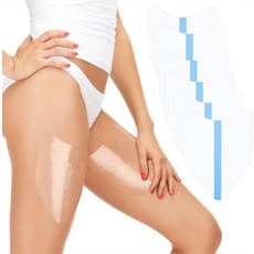 보이지 않는 허벅지 안쪽의 얼룩 방지 스티커 마찰 패드 테이프 차페 문지르기 보호용 투명 보호 피부 패치 10PCS