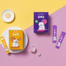 살빼개 살빼냥 강아지고양이 유산균 영양제 (2gX30포) 강아지영양제 강아지다이어트 애견영양제 고양이영양제 고양이다이어트 고양이체중조절+커머스연구소Shop