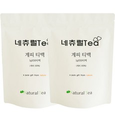 네츄럴티 계피 시나몬차 50티백 총100티백, 2개, 50개입, 1g
