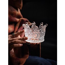 가정용 고급 레트로 재떨이 거실 인테리어 사각창의적 대형 뚜껑재떨이, 1개, 작은 사이즈