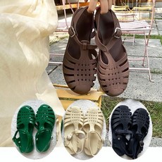성인 여성 젤리샌들 여름신발 장마 아쿠아슈즈