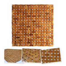 대나무 마작방석 여름 시원한 차량방석 시원한방석 여름용 직장인 의자방석, 대나무색