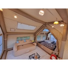 CAMPING DECO 루커스 그레이스 에어텐트 17.2 카페트 텐트러그 캠핑카페트, 브라운 색상, 루커스그레이스17.2카페트(선택2번/침실용)