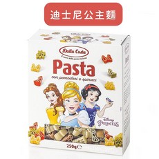 Dalla Costa 兒童造型義大利麵 250g 寶寶麵 泰迪熊 貝殼麵 副食品, 1個, 迪士尼公主麵 / 0319