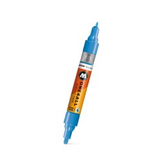 時代中西畫材 德國MOLOTOW ONE4ALL 壓克力麥克筆 雙頭尺寸1.5mm-4mm 塗鴉/模型/改鞋, 096 深綠, 1個