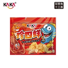 KAKA 珍四鮮 冠軍魚 十三香 蝦餅 88g, 1個