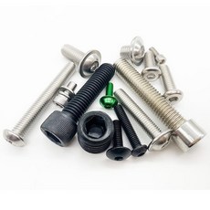 맞춤형 육각 소켓 나사 아연도금 컬러 스테인레스 스틸 플랫 헤드 볼트, 1개, 맞춤형 육각 소켓 나사 볼트