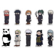 주술회전 고조 사토루 유지 메구미 노바라 아크릴 스탠드, 1개