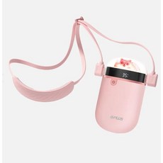 G-PLUS 懷爐 暖手寶 暖蛋 WH001N頸掛式暖懷爐 兩段式調溫 電暖器, 頸掛式暖懷爐-粉