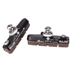 ZTTO 도로 자전거 탄소브레이크 패드 MTB BMX 접이식 휠 C 슈즈 거치대 V 블록, 03 1 Pair Carbon Black