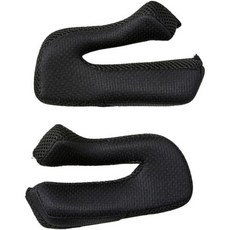 폭스 레이싱 파워스포츠-헬멧패드 2019 V2 치크 패드, Black, Large, 1개