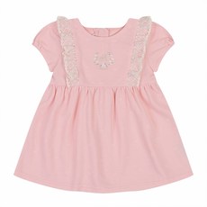 [아가방 원피스] 로지왕관JQ반팔원피스 (PINK) 01S32S3 심플 유아 아동 시원한