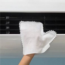 일회용 먼지청소 장갑 10매 얇은 정전기 티슈형 미트