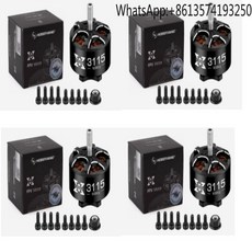 4개입 Hobbywing XRotor 3115 900KV 6S 브러쉬리스 모터 (FPV 프리스타일 9인치 장거리 드론용), 01 3110 1150KV