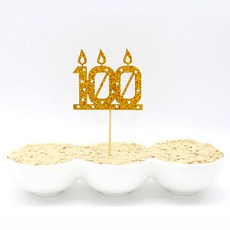 100일 생일 케이크토퍼 케익 장식, 1개