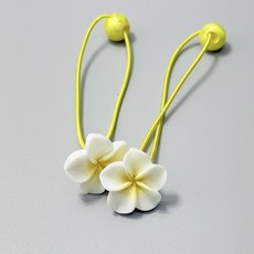 반반하니 릴리꽃 플라워 유아 초등 여아 머리끈 아동 머리방울