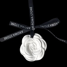 山茶花香薰石 無火擴香石 香氛精油 臥室客廳衣櫥掛飾 車載香薰禮物, 1個, 山茶花