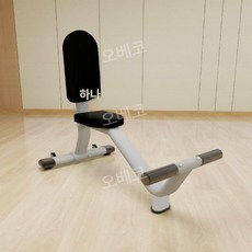 벤치프레스의자 디클라인체어 상체운동 어깨 홈짐 헬스 블랙패드 피트니스 근력, D