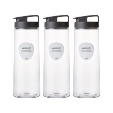 락앤락 잡기쉬운 물병 3p, 그레이, 1.5L, 3개