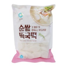 원하프순쌀떡국떡 500G종가집, 1개, 500g