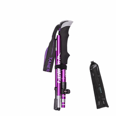 好的家居 TANERDD 6061鋁合金登山杖 五節鋁合金款 TD登山杖 健走杖, 1個, 適合身高145-170cm使用者, 紫