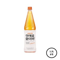 식이섬유 음료 미에로화이바 1.2L PET 1+1 행사, 6개