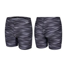 티막 피트니스 3부 남자 실내수영복 UKF0402-BL 792314