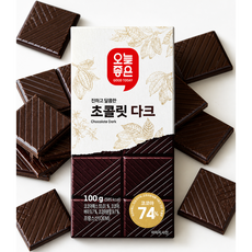 오늘좋은 다크 초콜릿 (100G), 15개, 100g
