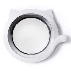 펫도어 고양이 강아지 출입문 가드 강아지문 펜스, 1개, 화이트