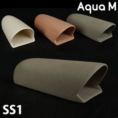 아쿠아엠 산란상 모음 /열대어 산란상 은신처 수족관 어항 장식품 구피 코리 안시 플레코 가재 쉬림프 시클리드, 그레이, 1개